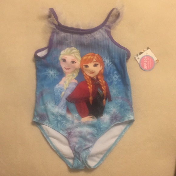 Frozen swimsuit 5t Clearance